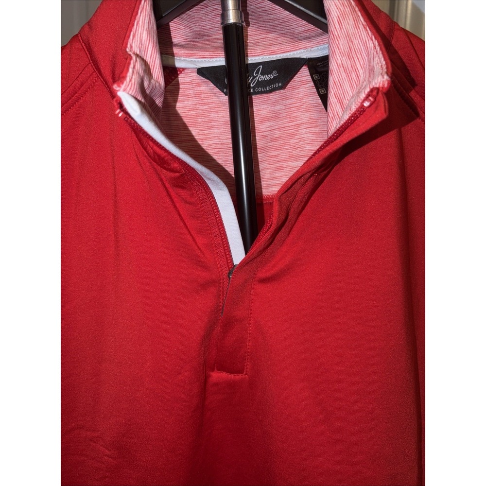 Bobby Jones Performance Scorecard Quarter-Zip Golf  Vest Med Classic‎ Sportswear - Picture 2 of 10